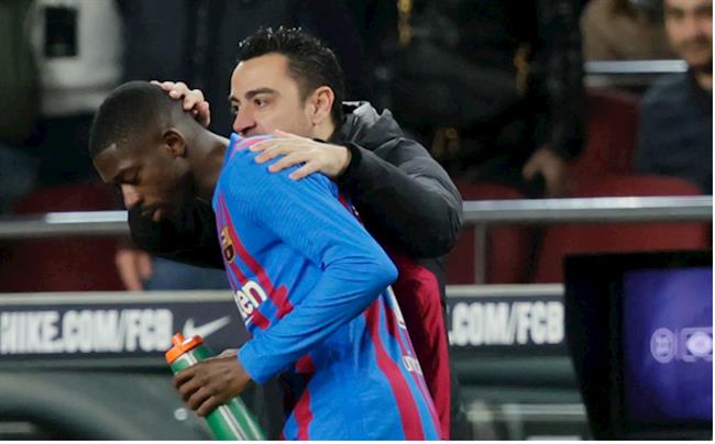 Barca cung ran voi Dembele