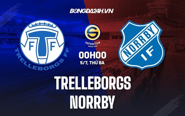 Nhận định Trelleborgs vs Norrby 0h00 ngày 5/7 (Hạng 2 Thụy Điển 2022)