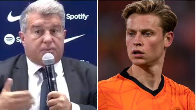 Chủ tịch Barca tuyên bố muốn giữ Frenkie de Jong Chu tich Barca tuyen bo muon giu Frenkie de Jong