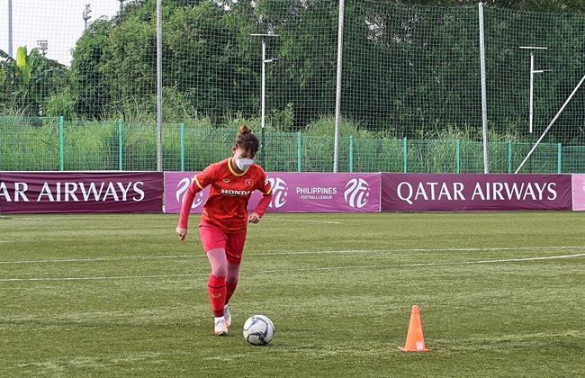 ĐT nữ Việt Nam đón tin vui trước trận gặp ĐT Lào 1