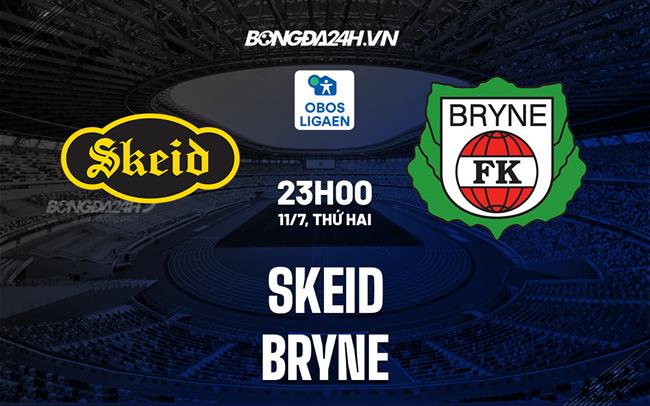 Nhận định, dự đoán Skeid vs Bryne 23h00 ngày 11/7 (Hạng 2 Na Uy 2022)