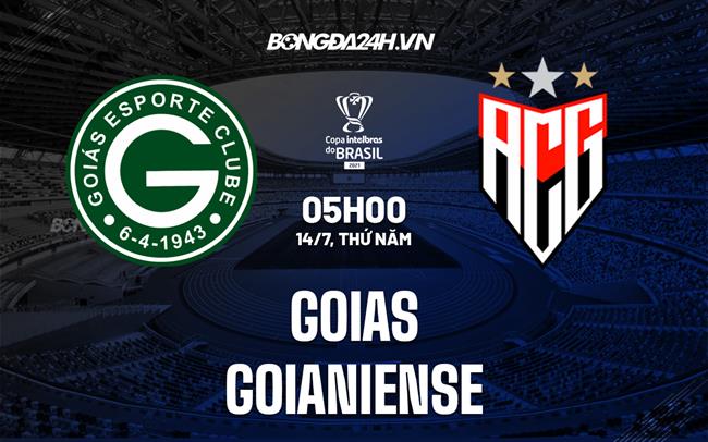 Nhận định,  Goias vs Goianiense 5h00 ngày 14/7 (Cúp QG Brazil 2022)