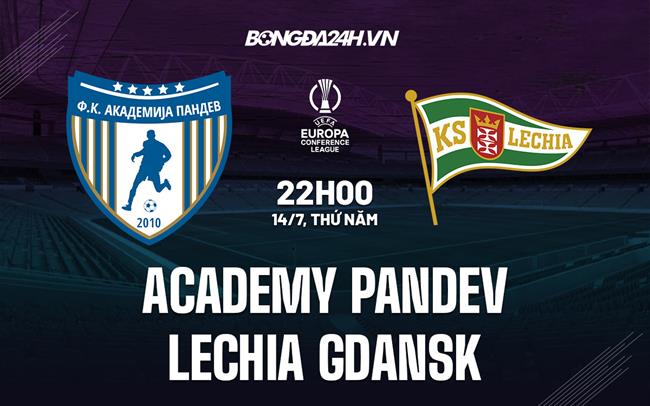 Nhận định Academy Pandev vs Lechia Gdansk 22h00 ngày 14/7 (Europa Conference League 2022/23)