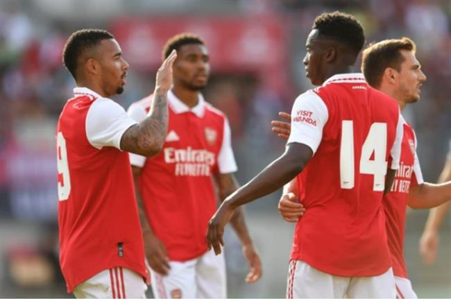 Garbiel Jesus tiep tuc ghi ban trong mau ao Arsenal