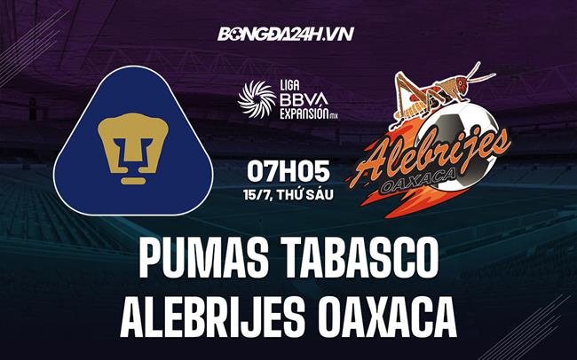 Pumas Tabasco vs Alebrijes Oaxaca 