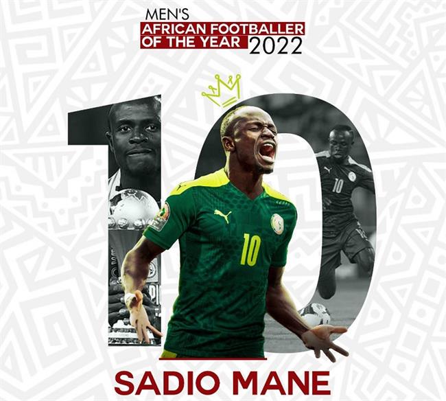 Sadio Mane được vinh danh 1