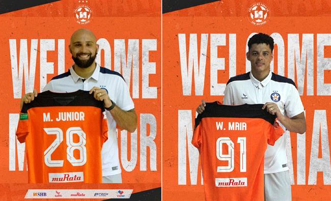 NÓNG: SHB Đà Nẵng ra mắt cặp ngoại binh đến từ Brazil 