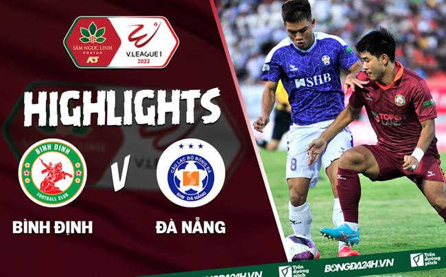 Video Binh dinh vs da Nang (V.League 2022)