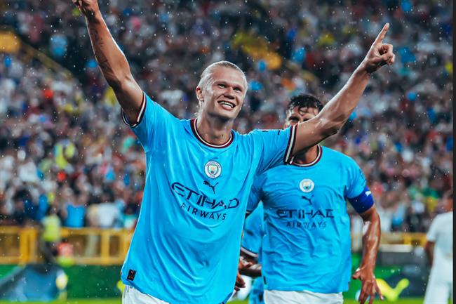 VIDEO: Haaland ghi bàn thắng đầu tiên cho Man City