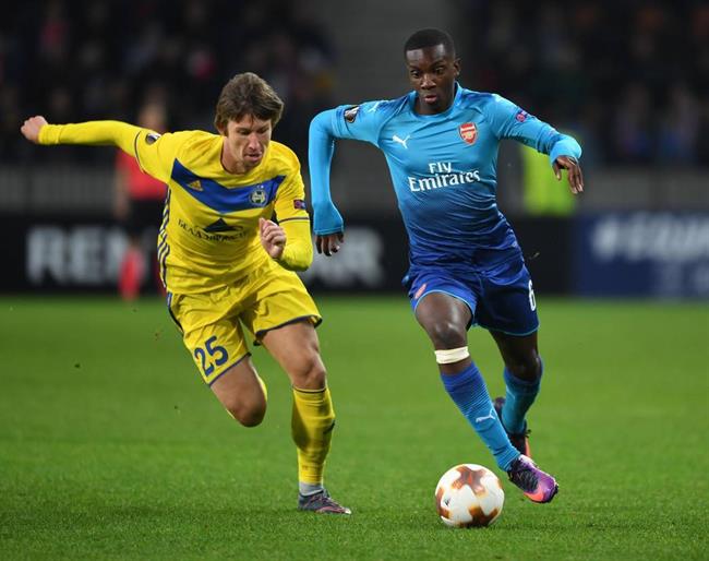 Image hình ảnh hình ảnh hình ảnh hình ảnh Eddie Nketiah - Eddie Nketiah - Hình ảnh của cầu thủ Eddie Nketiah