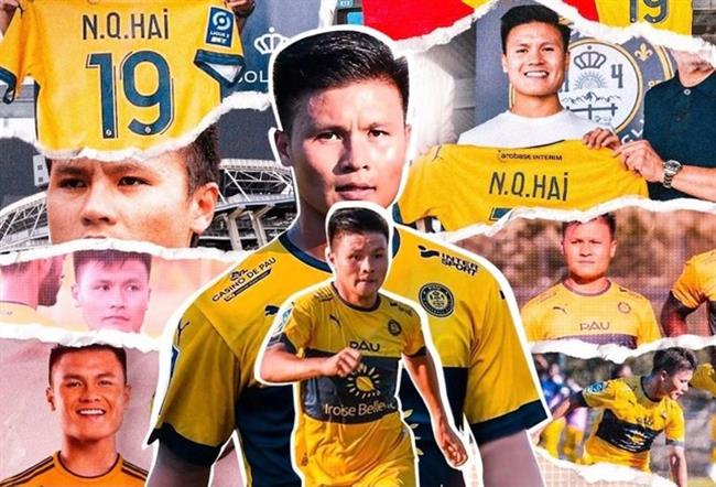những ngôi sao phiêu linh trong nước Pau FC được khen chuyển nhượng khôn ngoan khi chiêu mộ Quang Hải