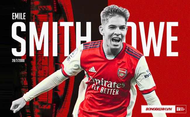 Emile Smith Rowe và trọng trách tuổi 22