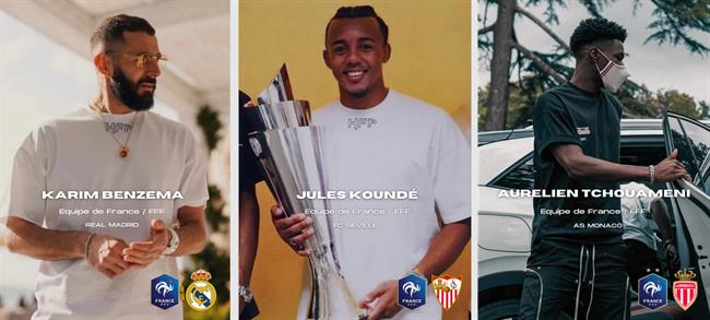 Benzema và Tchouameni quảng bá cho hãng thời trang của tân binh Barca 1