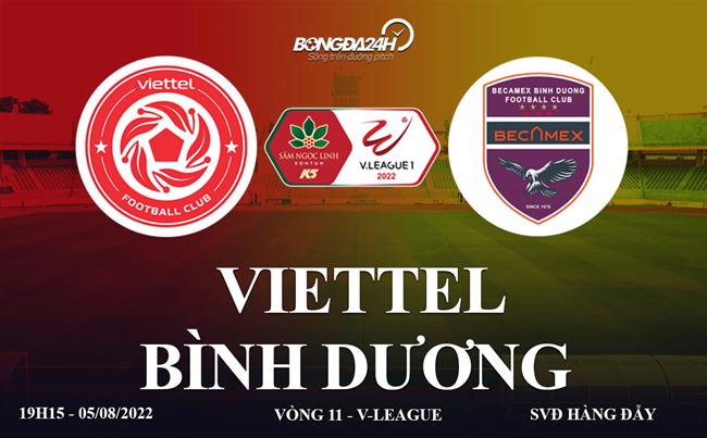 Link xem truc tiep Viettel vs Binh Duong (Vong 11 V.League 2022)