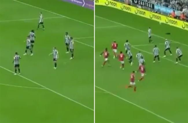 Tình huống dàn xếp đá phạt góc có một không hai của Nottingham Forest