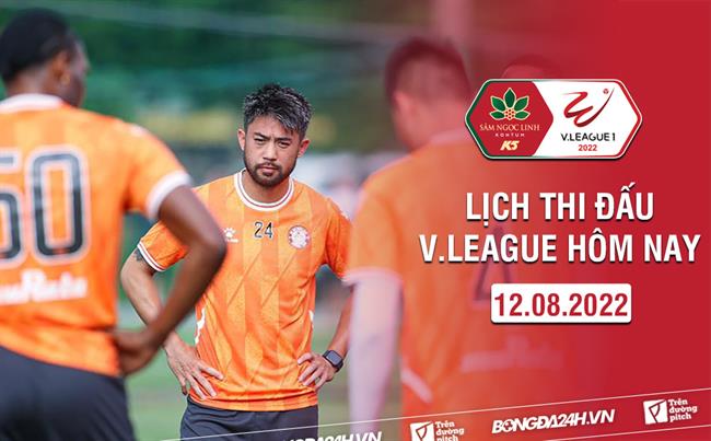 Lịch thi đấu V.League hôm nay 12/8: Thanh Hóa vs Hà Tĩnh; TPHCM vs Bình Định
