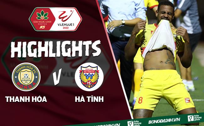 Video Thanh Hoa vs Ha Tinh (Vong 12 V.League 2022)