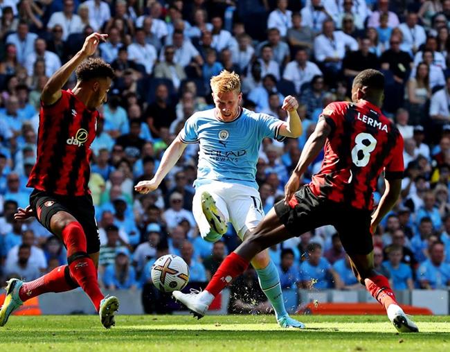 Man City danh bai Bournemouth 40