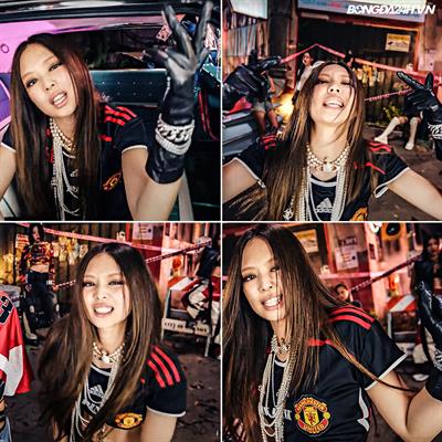 Fan bóng đá ngỡ ngàng khi Jennie (BlackPink) khoác áo MU 2