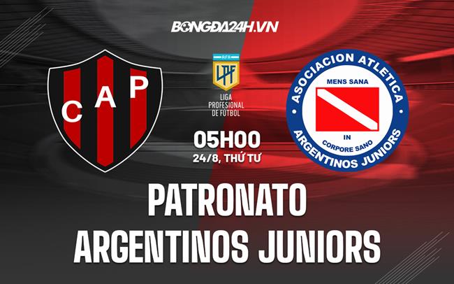 Nhận định Patronato vs Argentinos Juniors 5h00 ngày 24/8 (VĐQG Argentina 2022)