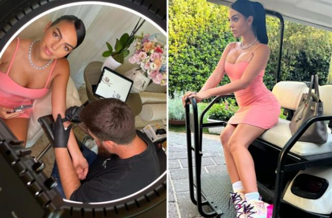 Georgina Rodriguez khoe thân hình nóng bỏng