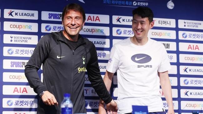 HLV Antonio Conte xem Son Heung Min là mẫu con rể lý tưởng