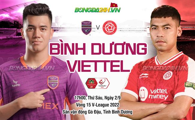 Nhận định Bình Dương vs Viettel (17h00 ngày 2/9): Khi khách át chủ