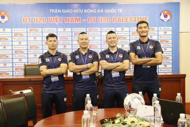 Trọng tài FIFA bắt chính trận U20 Việt Nam đấu U20 Palestine tai fìa
