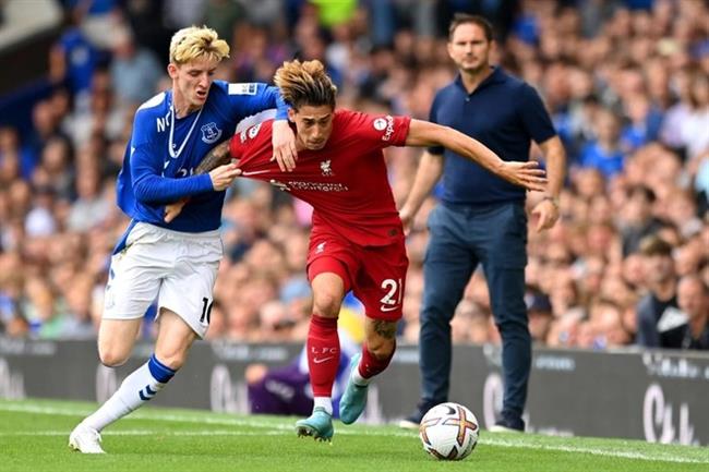   Everton va Liverpool chia diem trong tran cau kich tinh va day cang thang. anh: Reuters. 