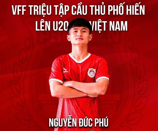 U20 Việt Nam được viện trợ thêm hàng khủng từ CLB Phố Hiến 1 U20 Việt Nam được viện trợ thêm hàng khủng từ CLB Phố Hiến 1