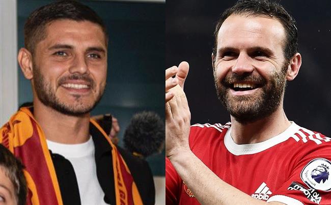 Galatasaray chơi lớn với 2 tân binh Juan Mata và Mauro Icardi