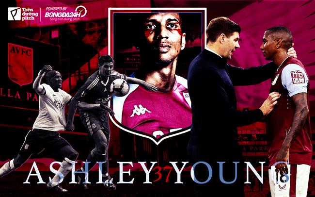 Ashley Young và hành trình ở tuổi 37 cùng Aston Villa