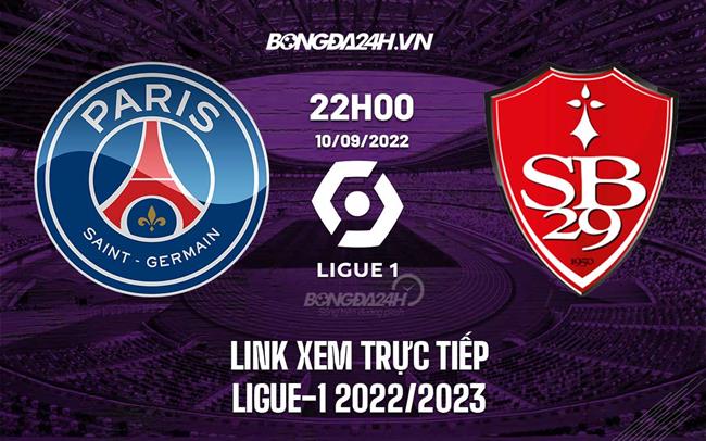 Link xem trực tiếp PSG vs Brest (Vòng 7 Ligue 1 2022/23) Link xem truc tiep PSG vs Brest (Vong 7 Ligue 1 2022/23)