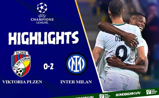 Video Viktoria Plzen vs Inter Milan cup C1 2022/2023