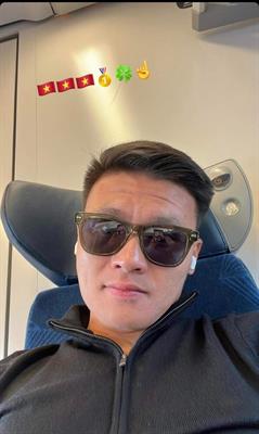 Quang Hải khoe ảnh trở về hội quân cùng ĐT Việt Nam 1