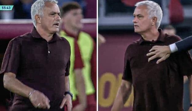 Jose Mourinho noi dien sau tran thua Atalanta