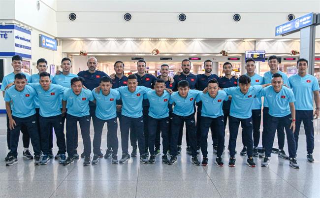 ĐT futsal Việt Nam lên đường tham dự giải châu Á