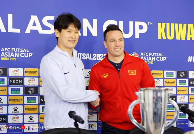 HLV ĐT futsal Việt Nam nói gì trước trận mở màn VCK futsal châu Á 1