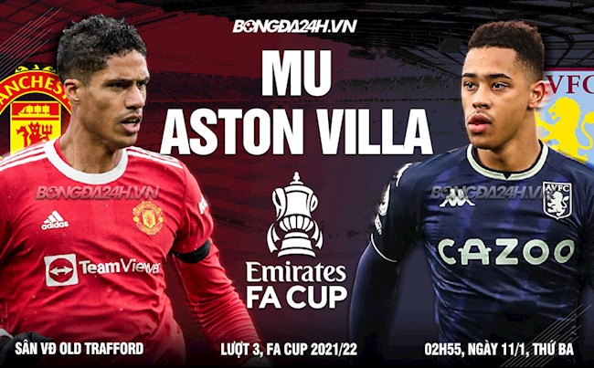 Nhận định MU vs Aston Villa (2h55 ngày 11/1): Gượng dậy sau thất bại