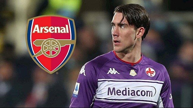 Arsenal quan tâm Dusan Vlahovic