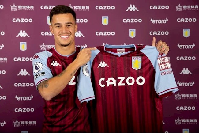 Tin chuyển nhượng tiền vệ Coutinho ra mắt Aston Villa hình ảnh