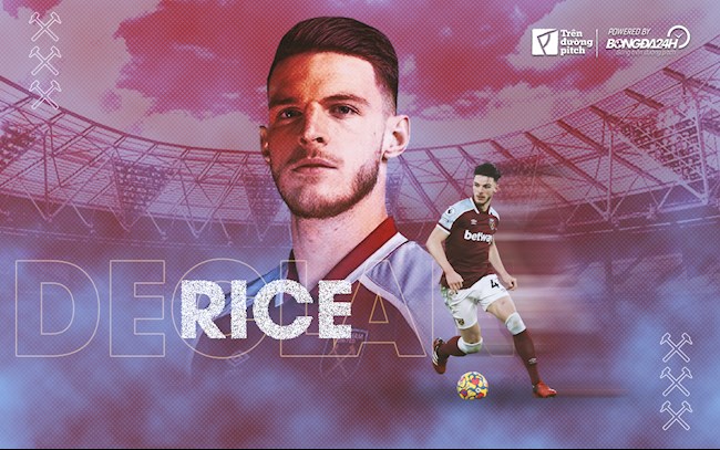 Declan Rice đang ngày càng toàn diện