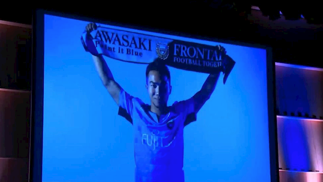 Chanathip ra mắt Kawasaki Frontale theo hình thức đặc biệt hình ảnh Chanathip ra mắt Kawasaki Frontale theo hình thức đặc biệt hình ảnh