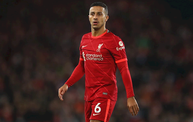 Thống kê cho thấy Thiago là thần tài của Liverpool