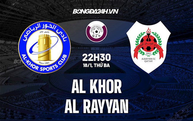 Soi kèo Al Khor vs Al Rayyan VĐQG Qatar