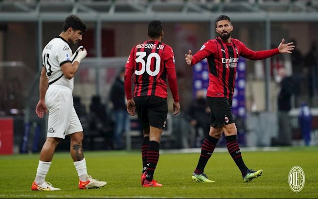 AC Milan dẫn bàn trước nhưng rốt cục đã phải lâm vào cảnh trắng tay
