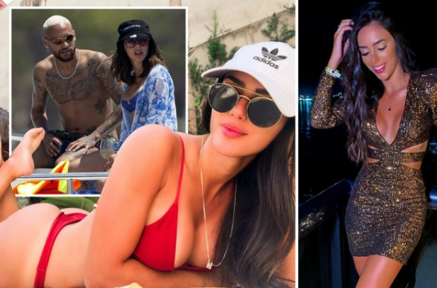 Neymar công khai hẹn hò bạn gái mới có thân hình bốc lửa