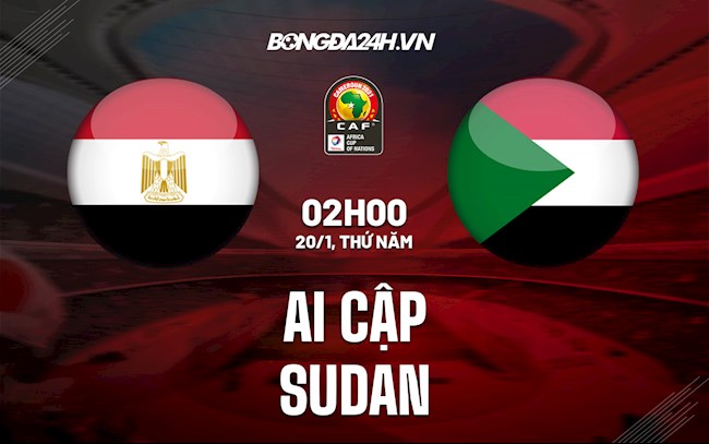 Nhận định,  Ai Cập vs Sudan 2h00 ngày 20/1 (CAN 2021)