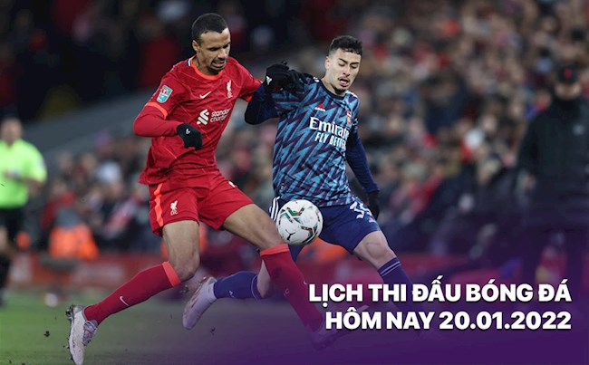 LỊCH THI ĐẤU BÓNG ĐÁ HÔM NAY 2012022 Arsenal vs Liverpool hình ảnh