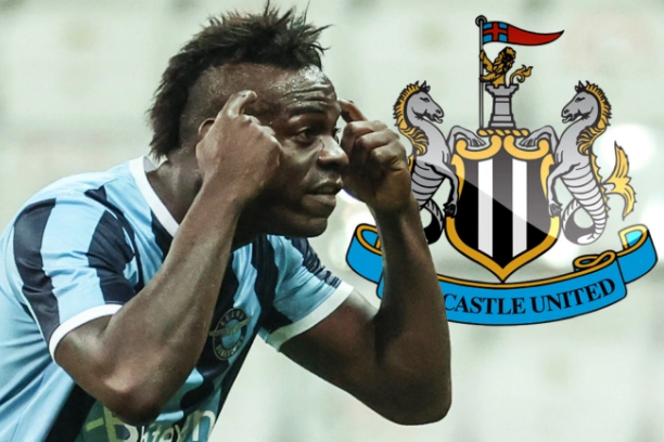 Newcastle tính gây sốc với Mario Balotelli